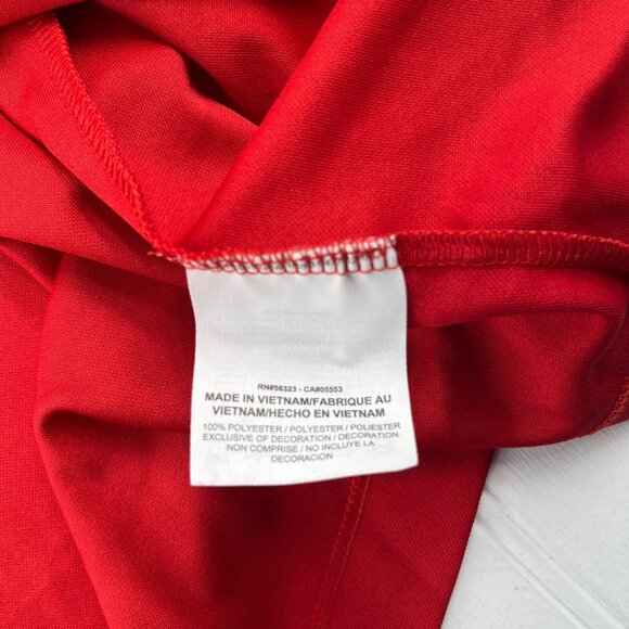 Nike Golf Dri-Fit XXL Red Polo Shirt Mens Short Sleeve - Picture 4 of 5